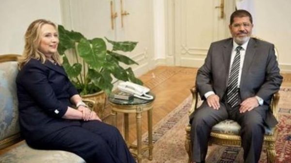 Morsi and Clinton