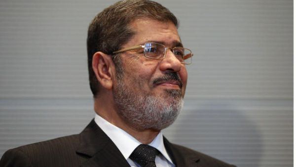 Egypt ex-President Mohammed Morsi pictured in Germany on Jan 30, 2013. (Image credit: Getty)