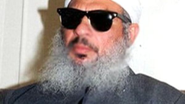 الشيخ عمر عبد الرحمن الزعيم الروحي للجماعة الإسلامية بمصر