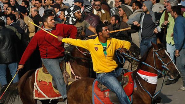 من المواجهات في ميدان التحرير