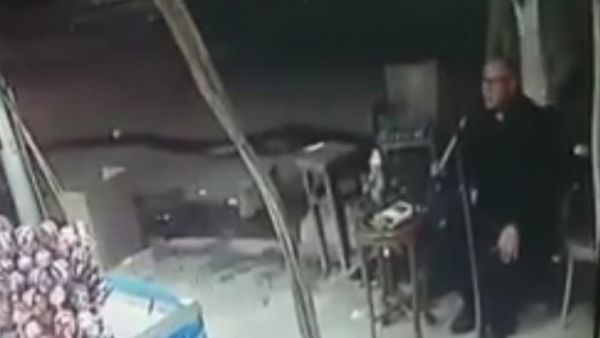 Moments before the fatal attack, captured on CCTV (screenshot)