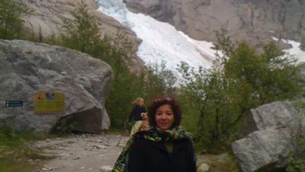 Mona al-Prince, Professor of English literature at Suez University, was dismissed over a belly dancing video on Facebook. (Facebook)