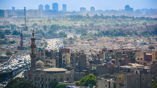 Egypt's capital Cairo suffers from a lack of housing and infrastructure to handle its rapidly growing population (Wikimedia)