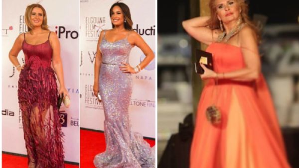 أجمل إطلالات النجمات في حفل افتتاح مهرجان الجونة السينمائي