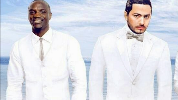 Akon will be releasing a record for Tamer's next film! (Facebook)