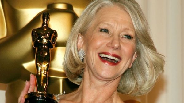Helen Mirren is only one of three actresses to win to win a Golden Globe, an Oscar and an Emmy for performances given in the same year.  (Cultures J)