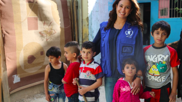 Sabry officially became a WFP Regional Ambassador against hunger in 2010. (Twitter)