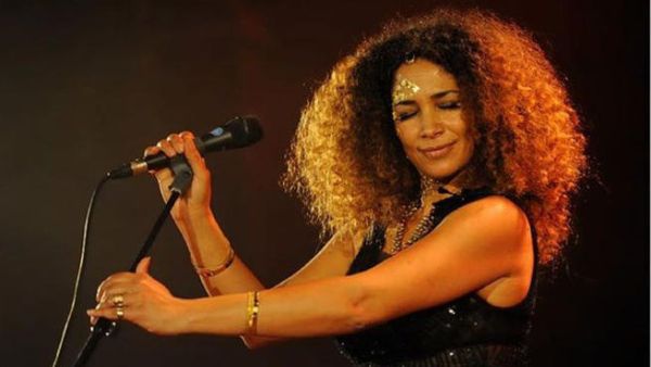 Ghalia Ben Ali performing at Hayy Festival. (Image: Facebook)