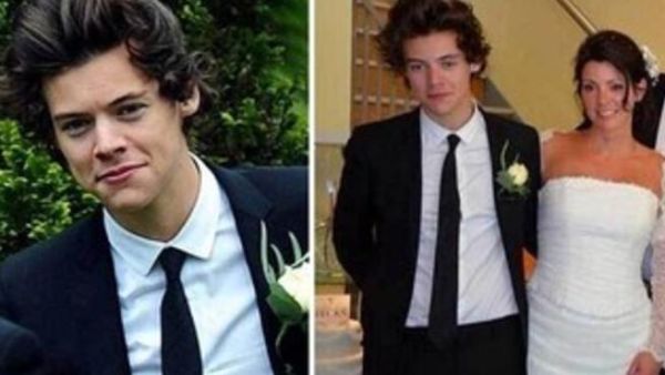 هاري ستايلز في حفل زفاف والدته هاري ستايلز في حفل زفاف والدته