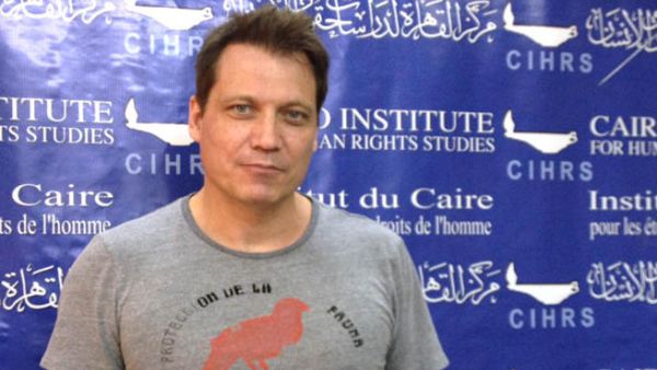 Actor Holt McCallany visits Cairo