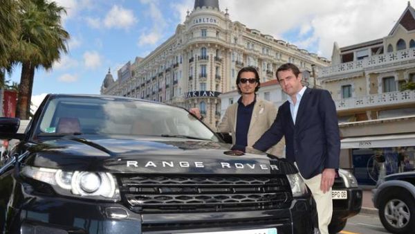 Range Rover Evoque brand ambassador Ali F. Mostafa announced major new project at Cannes Film Festival.