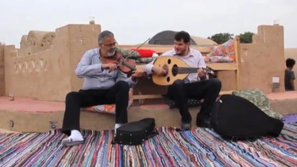 Screenshot from the Aswan: New Album by the Nile Project 