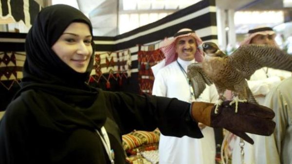 Saudi women in action