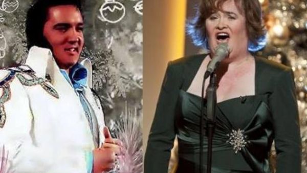 Susan Boyle will be on our home turf for a Christmas performance of an Elvis Presley duet. (Image: Facebook)