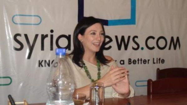 Syrian actress Sulaf Fawakhirji  doesn't hide from politics in her directing debut