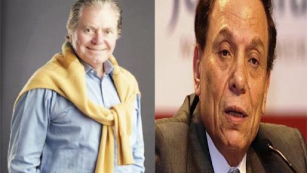 الزعيم عادل امام والفنان حسين فهمي