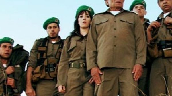 Adel Emam in military fatigues 