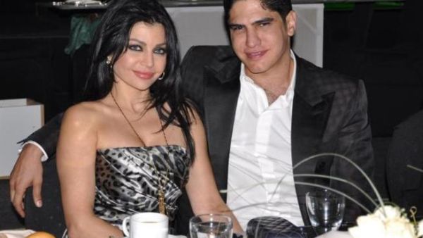 الفنانة هيفاء وهبي وطليقها احمد ابو هشيمه