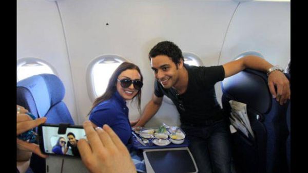 Arab Idol finalist Ahmad Jamal flies home to Egypt along with Angham
