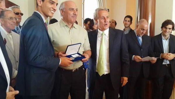تكريم الفنان محمد عساف في لاس فيغاس