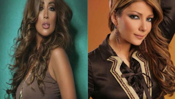 الفنانة اصالة نصري والفنانة مايا دياب