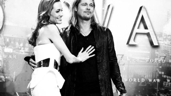 Brangelina are in love and gettin' ready for the big day! (Photo by Andreas Rentz/Getty Images for Paramount)