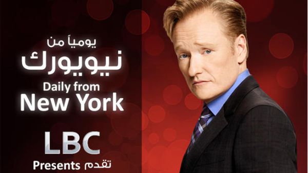 الكوميدي "كونان أوبراين" إلى شاشة الـ LBC‎ ابتداءاً من 7 يناير