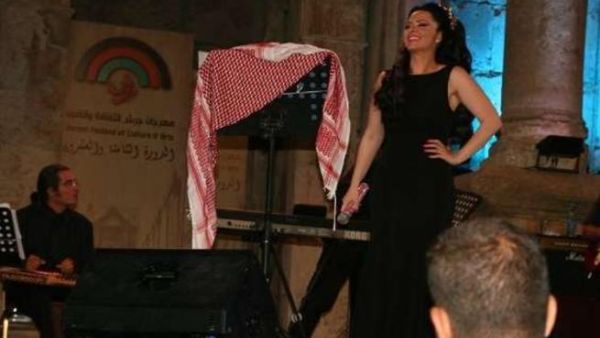 ديانا كرزون في مهرجان جرش