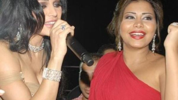 الفنانة شيرين والفنانة هيفاء وهبي
