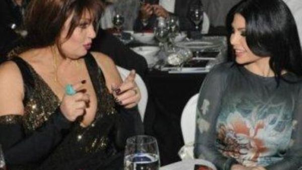 الفنانة هيفاء وهبي والفنانة فيفي عبده