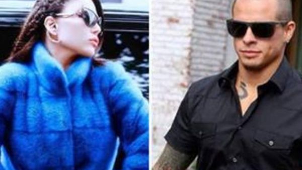 الفنانة هيفاء وهبي وصديق الفنانة جنيفر لوبيز