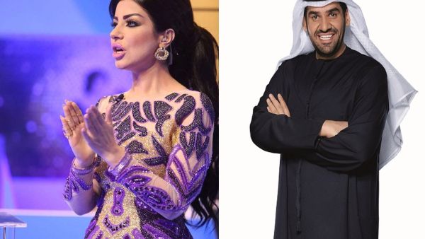 حسين الجسمي وحليمة بولند