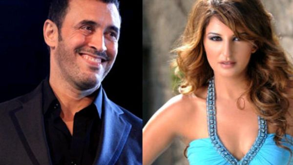 الفنان العراقي كاظم الساهر والفنانة شذى حسون