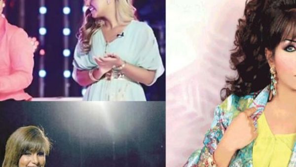الفنانة مي البلوشي وابنتها سعاد سليمان