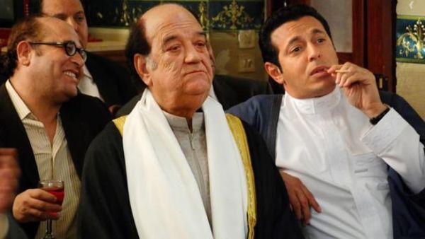 النجمان مصطفى شعبان وحسن حسني في مسلسل "الزوجة الرابعة"