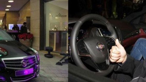 كاديلاك تهدي رامي عياش سيارة  Cadillac ATS