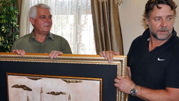 راسل كرو في أدرنة غرب تركيا راسل كرو في أدرنة غرب تركيا