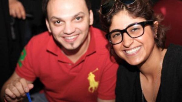 الفنانة الكويتية شجون الهاجري وازوجها احمد البريكي