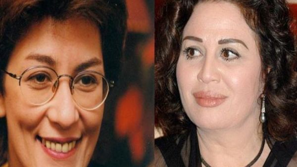الفنانة سماح انور والفنانة الهام شاهين