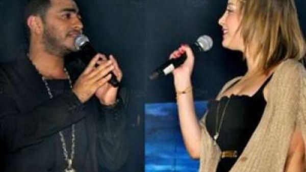 زواج الفنان تامر حسني من بسمة بوسيل