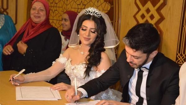 وفاء قمر وهيثم محمد