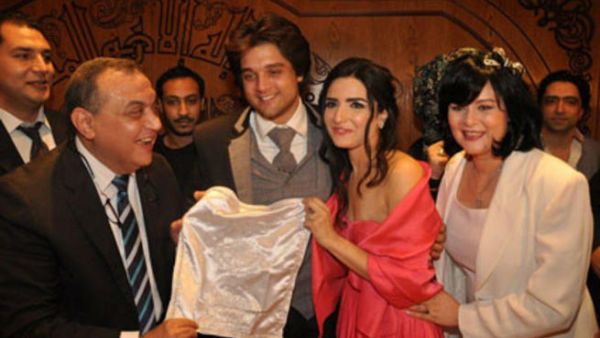 خطوبة ياسمين الجيلاني وعمر خورشيد نجل علا رامي
