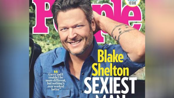 Blake Shelton was named Sexiest Man Alive 2017 by People magazine. (People)