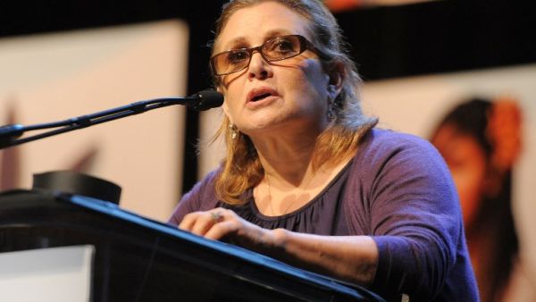 The late, great Carrie Fisher. (Angela Weiss / GETTY / AFP)