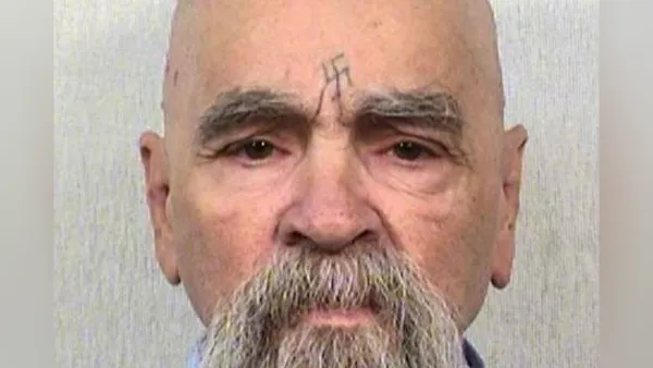 Serial killer and cult leader Charles Manson will be the subject of Tarantino's next film. (California Department of Corrections and Rehabilitation)