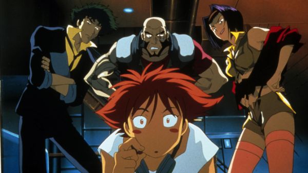 The cowboys react to the news. (Bandai Visual)