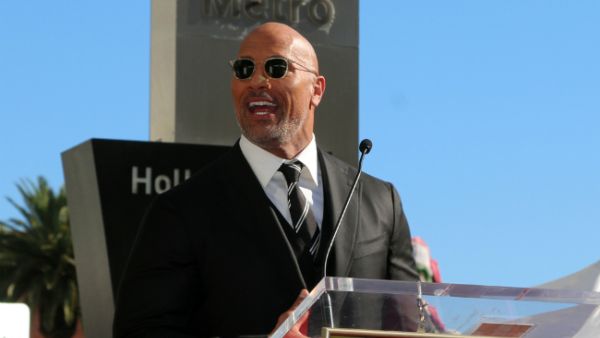 Dwayne Johnson is "blown away" by the positive reactions to 'Jumanji: Welcome To The Jungle'. (Source: Kathy Hutchins  - Shutterstock)