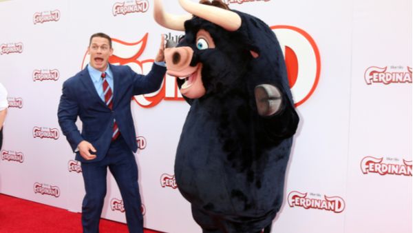 John Cena is being eyed to star in a film adaptation of the Duke Nukem video series at Paramount. (Source: Kathy Hutchins - Shutterstock)