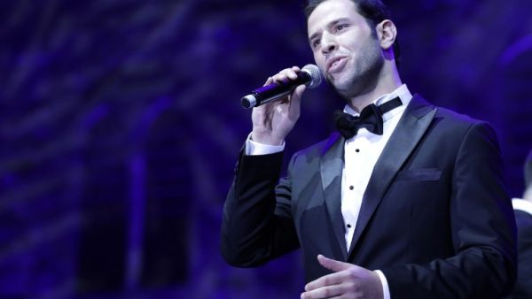 Omar Kamal at the Beiteddine Festival. (Anwar Amro - AFP)