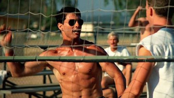 Tom Cruise is ecstatic to be starring in Top Gun 2. Suggested title: Top Gun 2: Top Gun Harder. (Paramount Pictures)